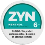 ZYN Menthol 6mg