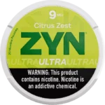 ZYN Ultra Citrus Zest 9mg