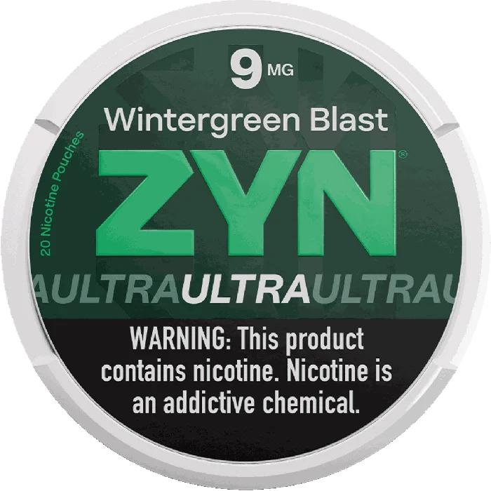 ZYN-Ultra-WintergrennBlast-9mg-01-1-1-1.webp ZYN Ultra Wintergreen Blast 9mg - Image 1