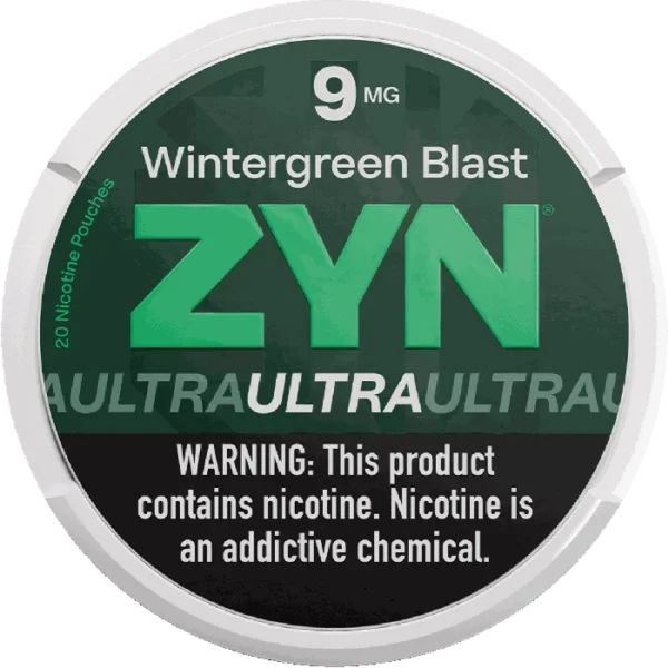 ZYN Ultra Wintergreen Blast 9mg